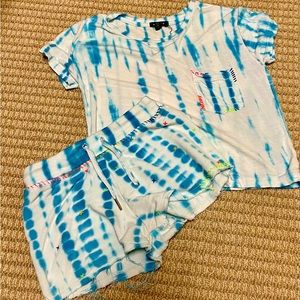 Flowers By Zoe (FBZ) girls tie dye set